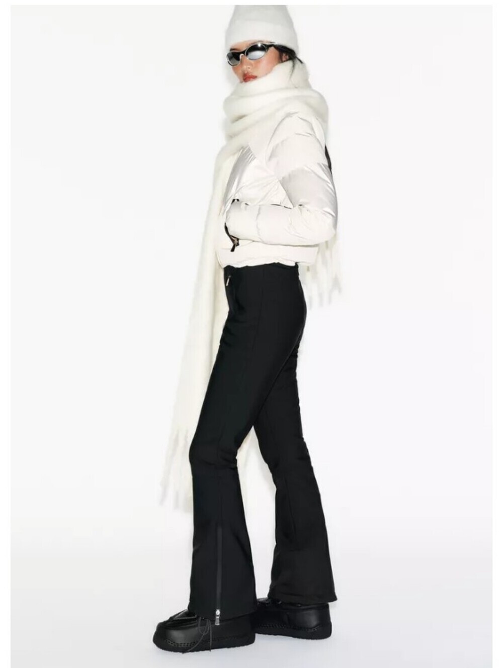 Zara Combined Puffer Water And Wind Resistant Ricco Ski Collection Overall - Picture 4 of 16